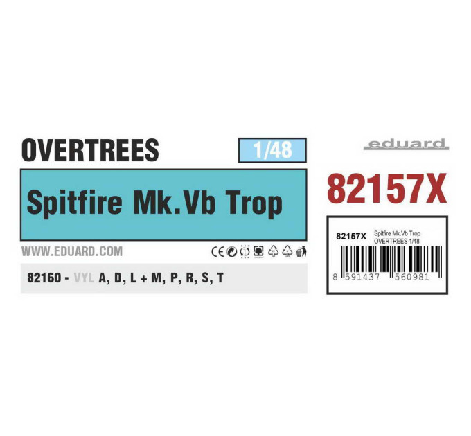 Spitfire Mk. Vb Trop OVERTREES 1/48