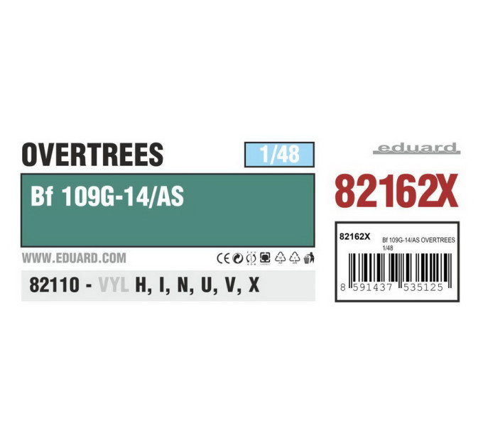 Bf 109G-14/AS OVERTREES 1/48