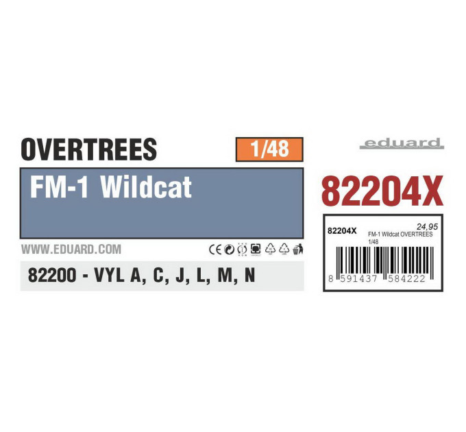 Збірна модель FM-1 Wildcat 1/48 Eduard 82204X