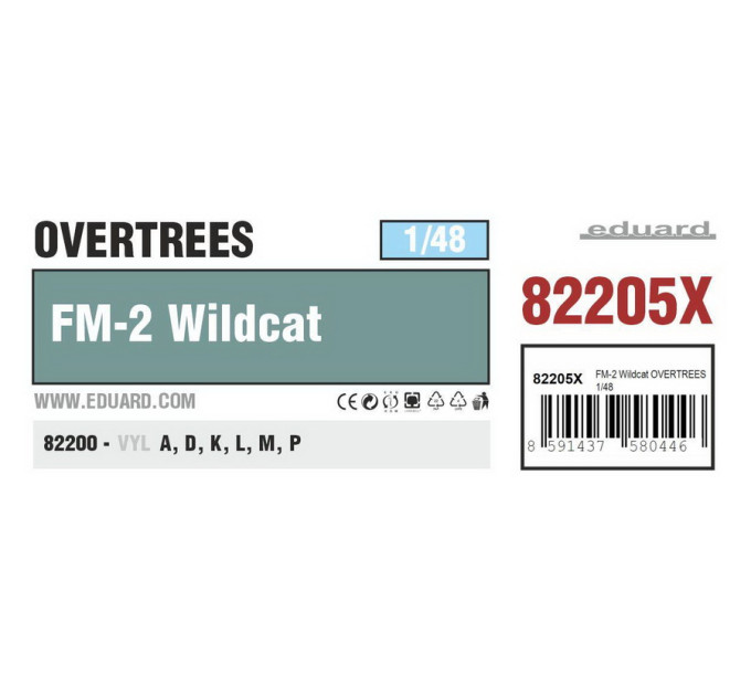 FM-2 Wildcat OVERTREES 1/48 82205X