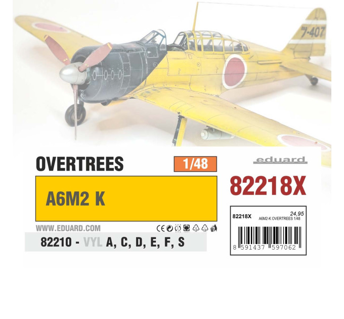 Збірна модель A6M2-K 1/48 Eduard 82218X