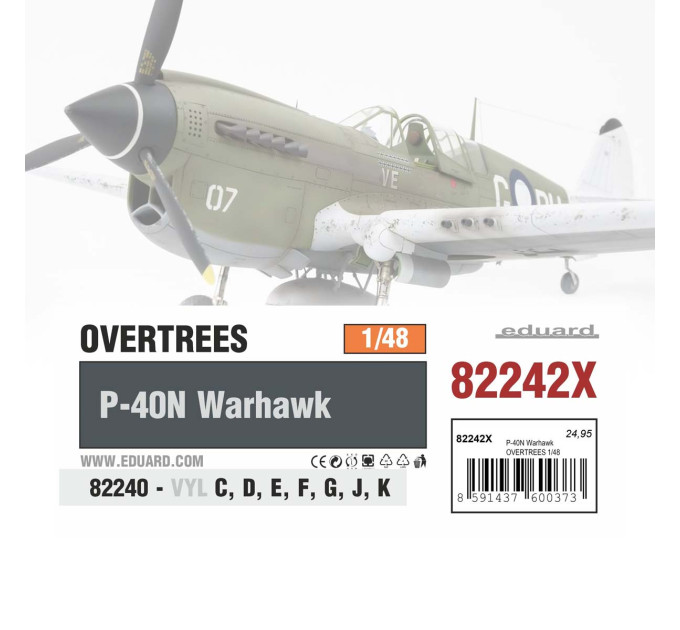 Збірна модель P-40N Warhawk 1/48 Eduard 82242X