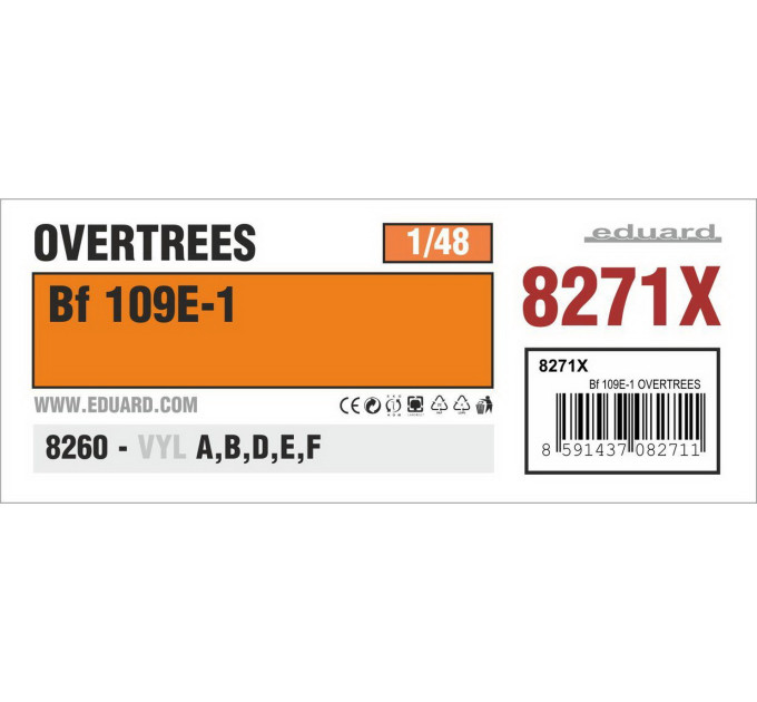 Bf 109E-1 OVERTREES 1/48
