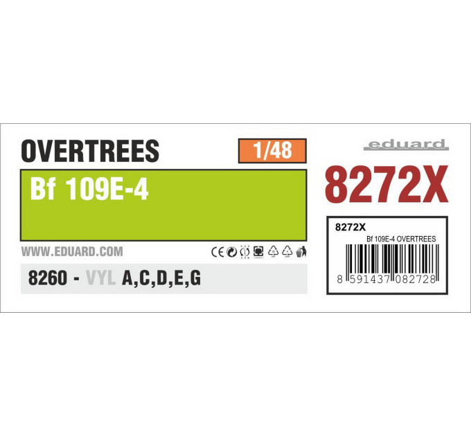 Bf 109E-4 OVERTREES 1/48