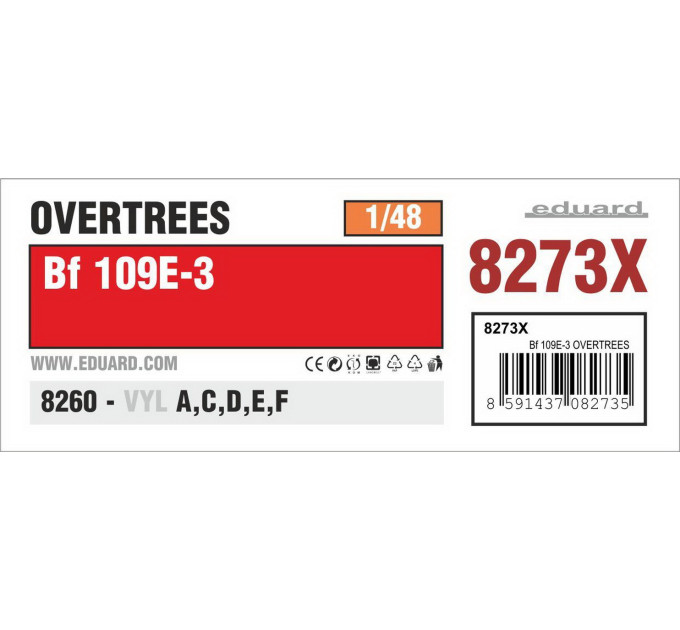 Bf 109E-3 OVERTREES 1/48