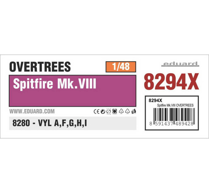 Spitfire Mk. VIII OVERTREES 1/48