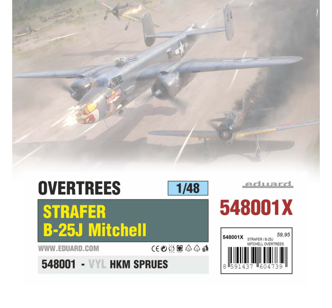 Збірна модель B-25J MITCHELL 1/48 Eduard 548001X