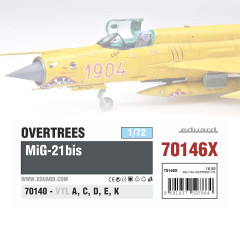 Збірна модель МіГ-21біс 1/72 Eduard 70146X