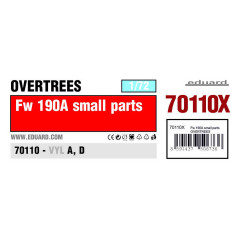 Fw 190A дрібні деталі OVERTREES 1/72
