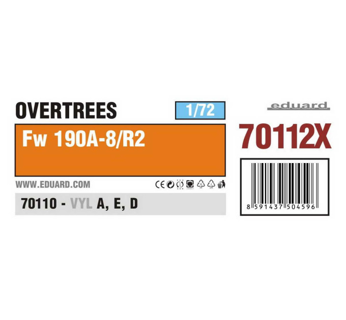 Fw 190A-8/ R2 OVERTREES 1/72