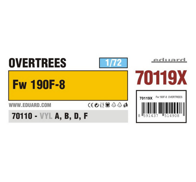 Fw 190F-8 OVERTREES 1/72