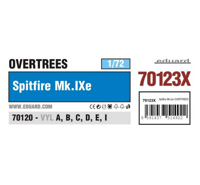Spitfire Mk. IXe OVERTREES 1/72