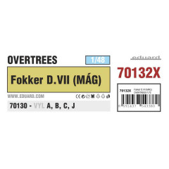 Fokker D. VII (MÁG) OVERTREES 1/72