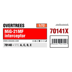 МіГ-21МФ Перехоплювач OVERTREES 1/72