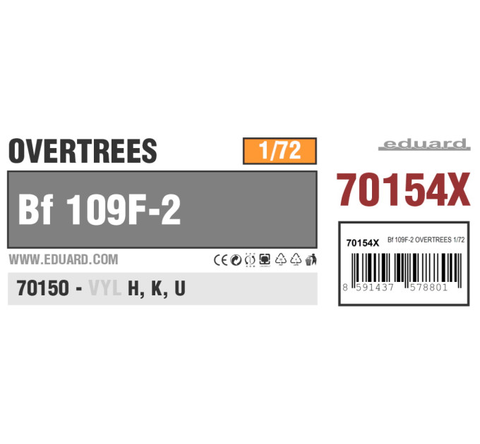Bf 109F-2 OVERTREES 1/72