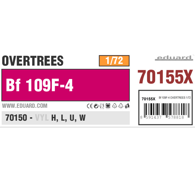 Bf 109F-4 OVERTREES 1/72