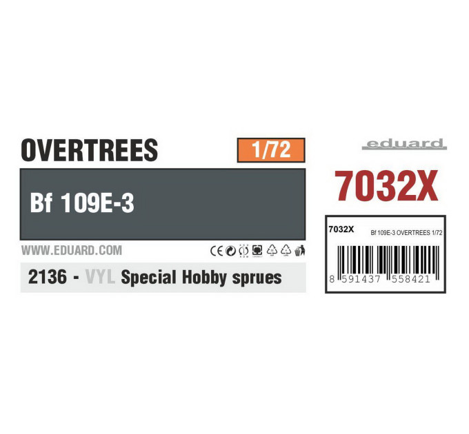 Bf 109E-3 OVERTREES 1/72