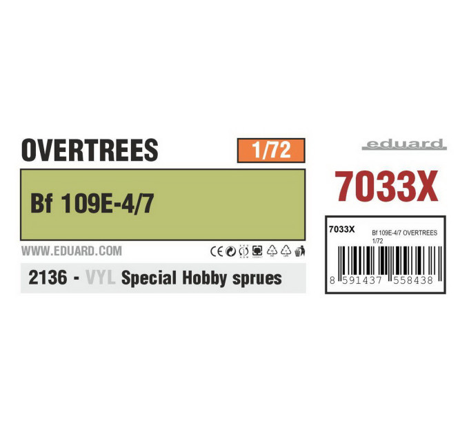 Bf 109E-4/7 OVERTREES 1/72