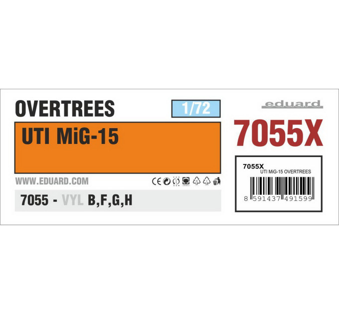 UTI МіГ-15 OVERTREES 1/72