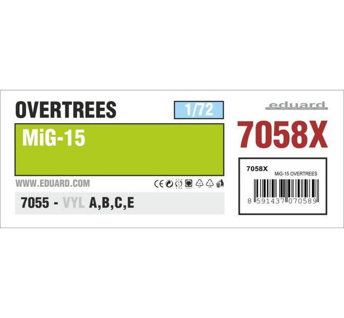 MiГ-15 OVERTREES 1/72