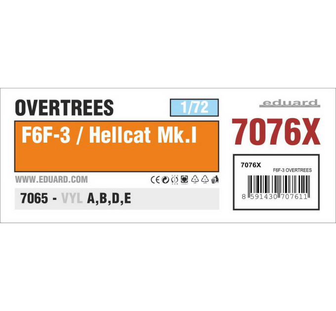 F6F-3 OVERTREES 1/72