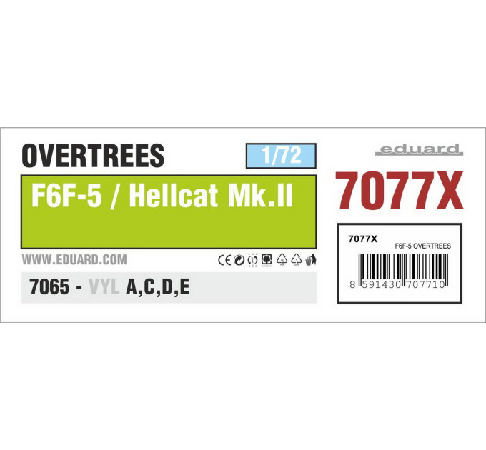 F6F-5 OVERTREES 1/72