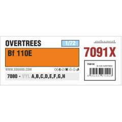 Bf 110E OVERTREES 1/72