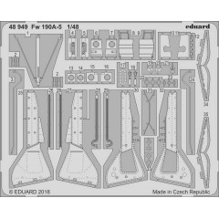 Фото-травление для Fw 190A-5 экстерьер 1/48