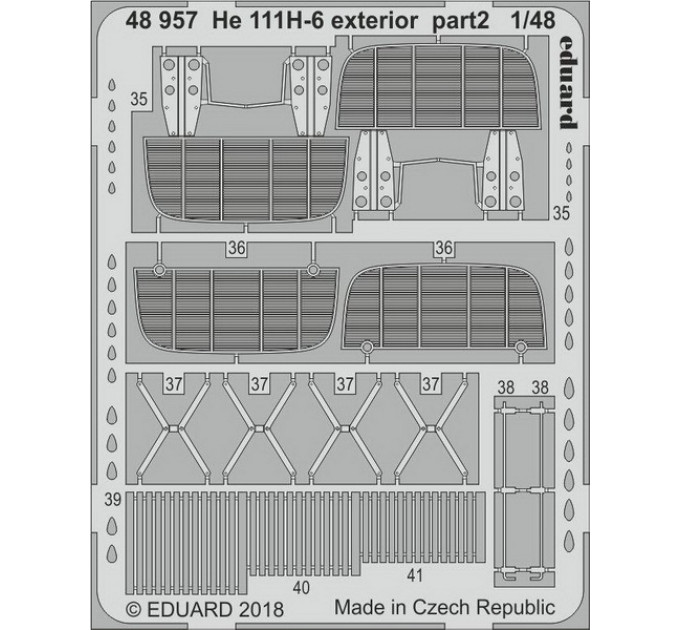 He 111H-6 екстер'єр 1/48