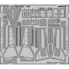 Фототравлення для Fw 190A-8/R2 екстер'єр 1/48