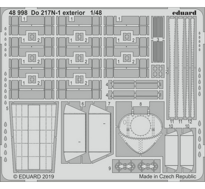 Do 217N-1 екстер'єр 1/48