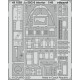 Фототравление для Ju 88G-6 интерьер 1/48