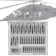Фототравлення для UH-60A 1/48 Eduard 491533