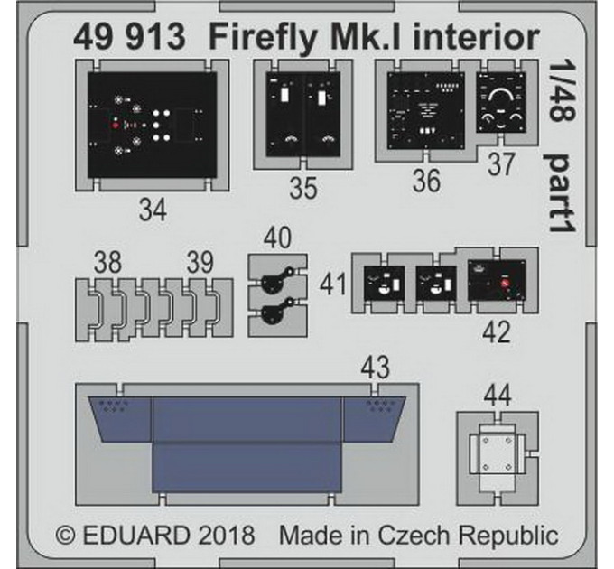 Firefly Mk. I інтер'єр 1/48