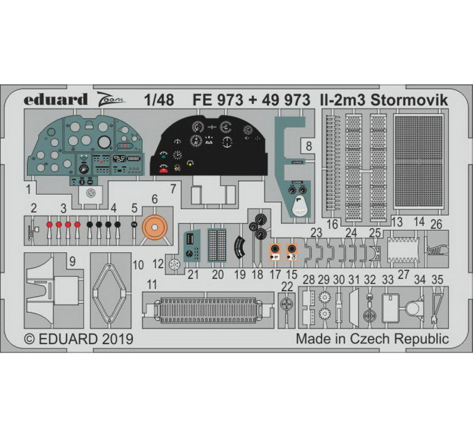 Іл-2м3 інтер'єр 1/48