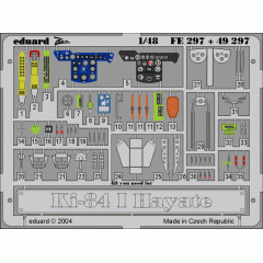 Інтер'єр до Ki-84 I Hayate 1/48 Eduard FE297