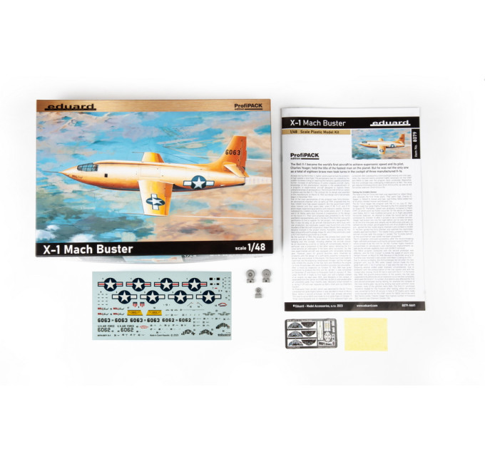 Збірна модель X-1 Mach Buster 1/48 Eduard 8079