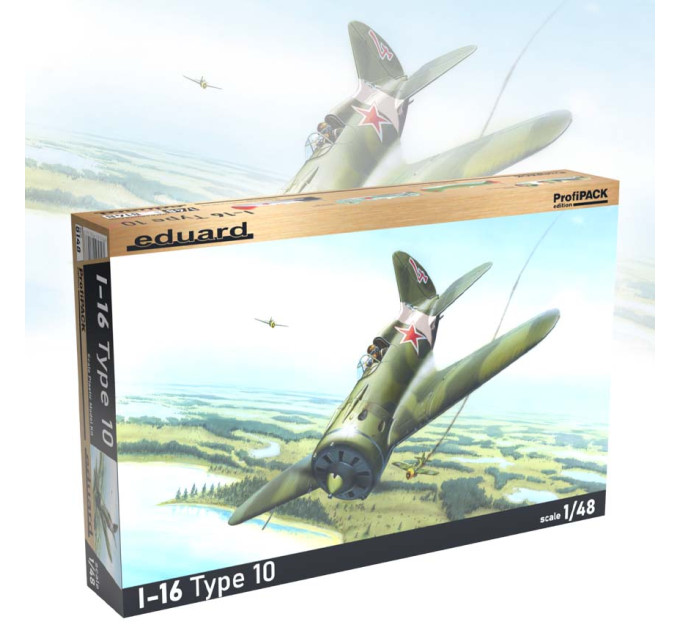 Збірна модель І-16 тип 10 1/48 Eduard 8148