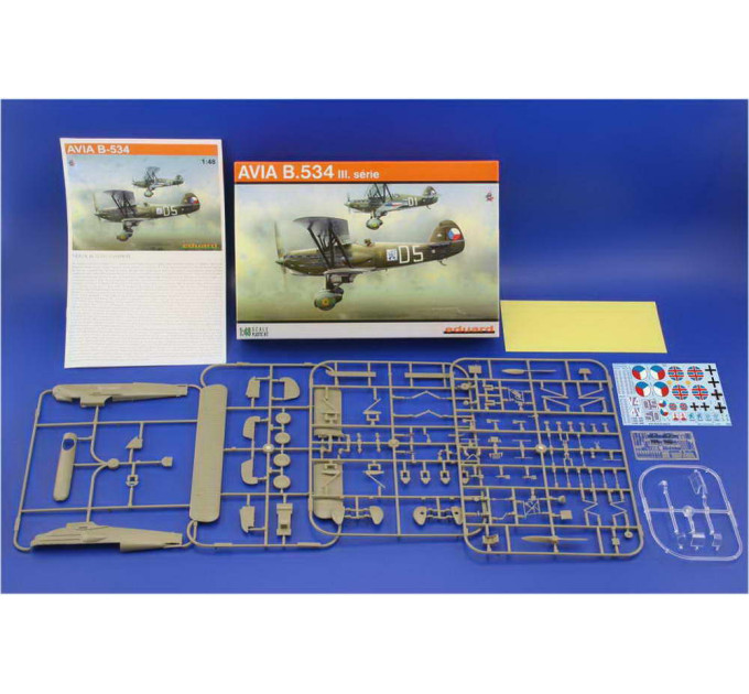 Збірна модель Eduard Avia B-534 III серія 1/48 ProfiPACK 8191