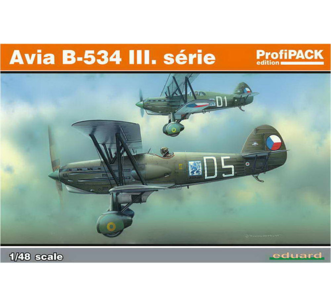 Збірна модель Eduard Avia B-534 III серія 1/48 ProfiPACK 8191