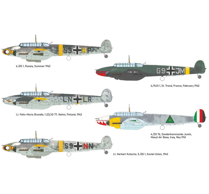Bf 110E 1/48