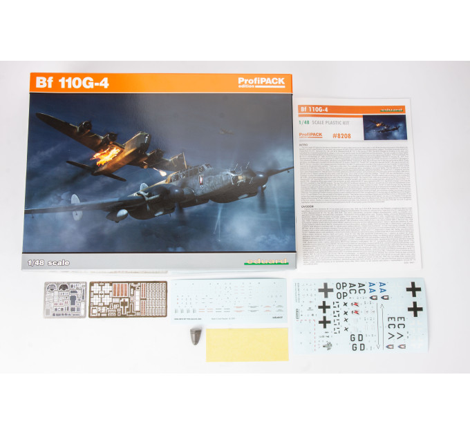 Збірна модель Bf 110G-4 1/48 Eduard 8208