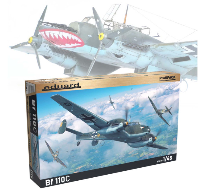 Збірна модель Bf 110C 1/48 Eduard 8209