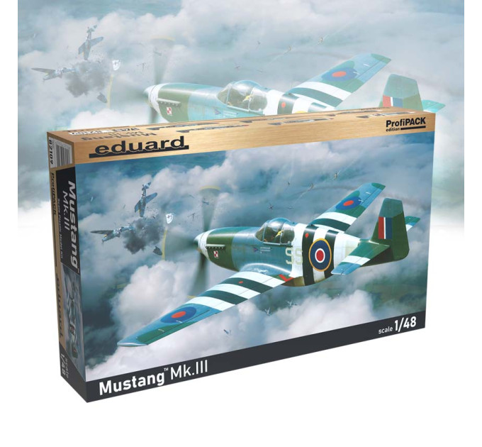 Збірна модель Mustang Mk. III 1/48 Eduard 82109