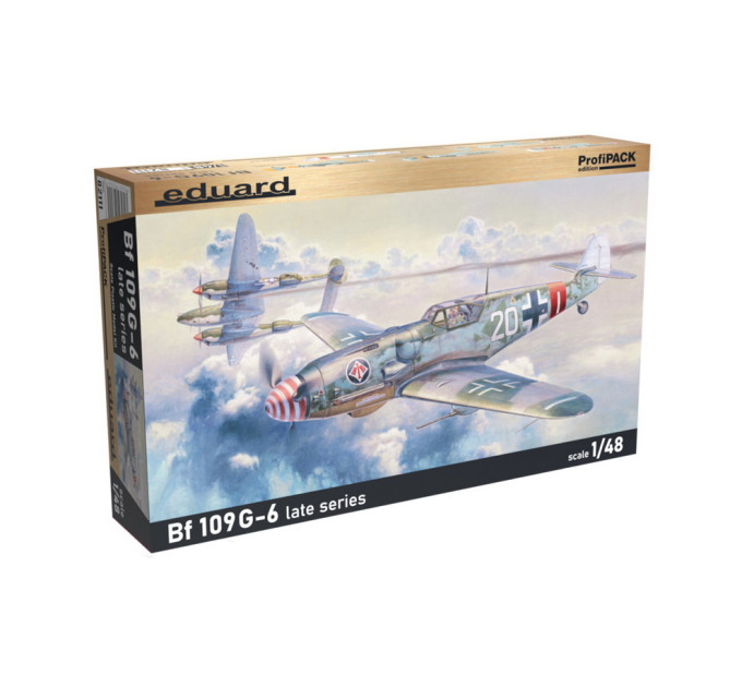 Bf 109G-6 пізній варіант 1/48