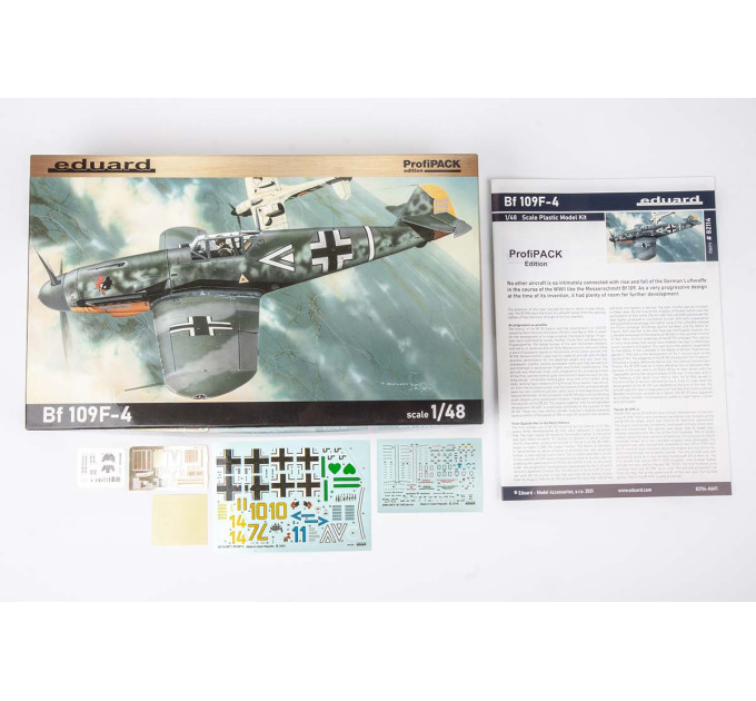 Збірна модель Bf 109F-4 1/48 Eduard 82114