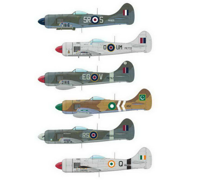Tempest Mk. II поздняя версия 1/48