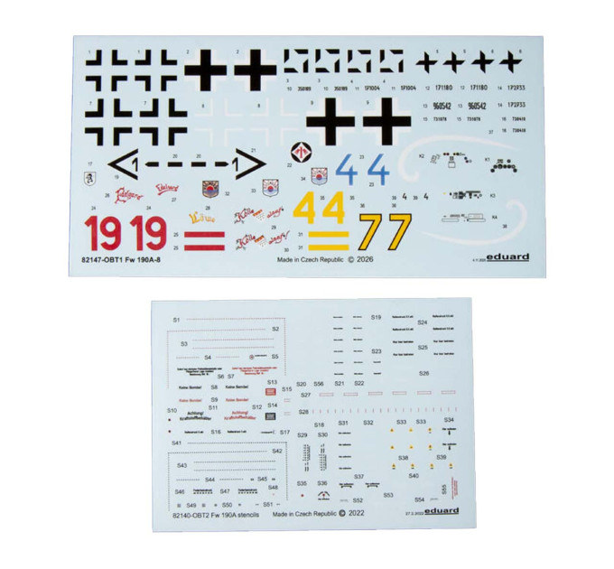 Збірна модельFw 190A-8 1/48 Eduard 82147