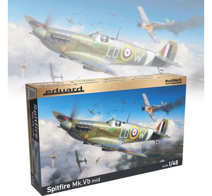Збірна модель Spitfire Mk. Vb середній 1/48 Eduard 82157