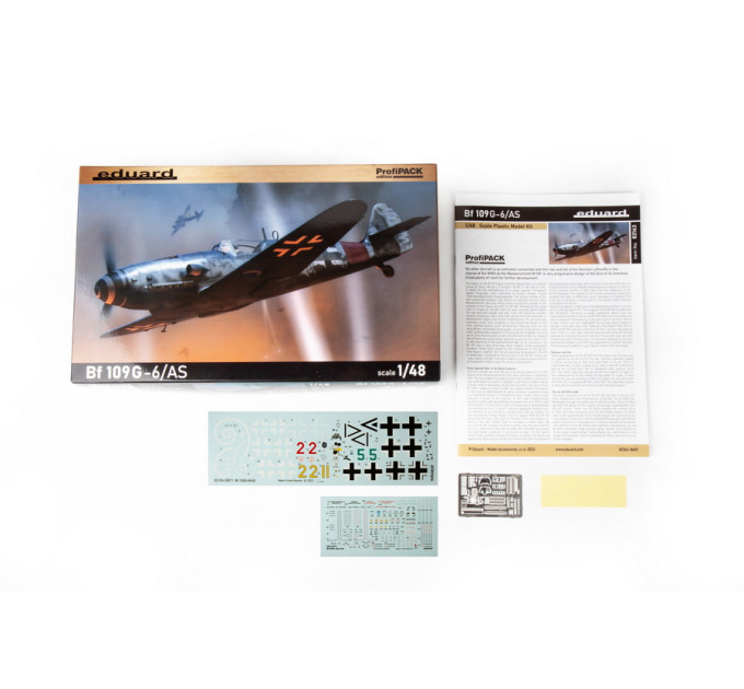 Збірна модель Bf 109G-6/ AS 1/48 Eduard 82163